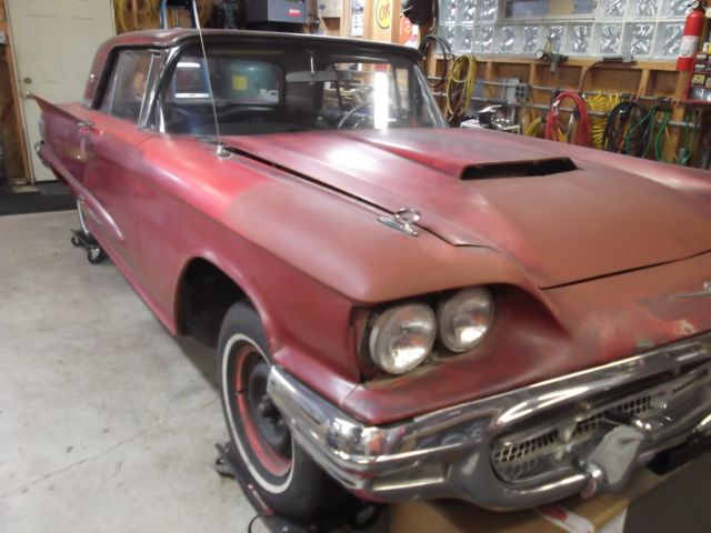 1960 Ford Thunderbird Coupe Very Rare Manual Trans with Overdrive! 1960 Ford Thunderbird DELUXE