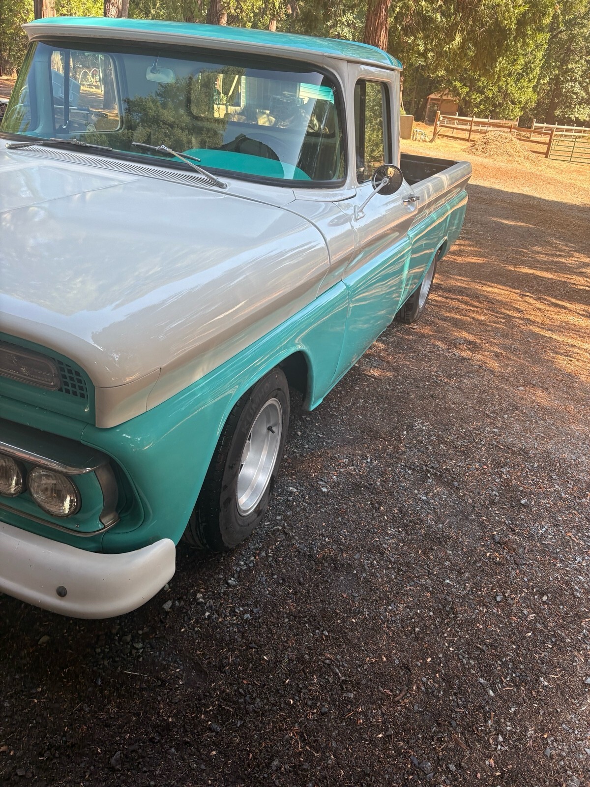 1960 GMC 100 teal - photo 6
