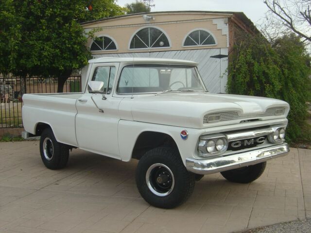 1960 GMC 4X4 Chevy Short Bed Fleetside Custom Cab Big Window 1960 GMC K1000 Pickup