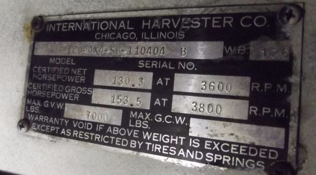 1960 International Harvester B120 - photo 5