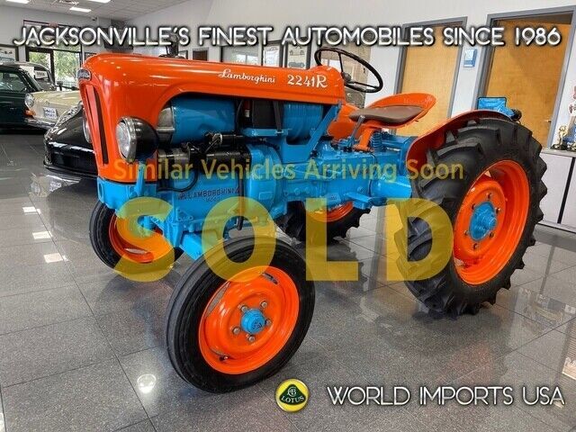 1960 LAMBORGHINI 2241R TRACTOR TRACTOR - (COLLECTOR SERIES) 1960 LAMBORGHINI 2241R TRACTOR TRACTOR - (COLLECTOR SERIES)