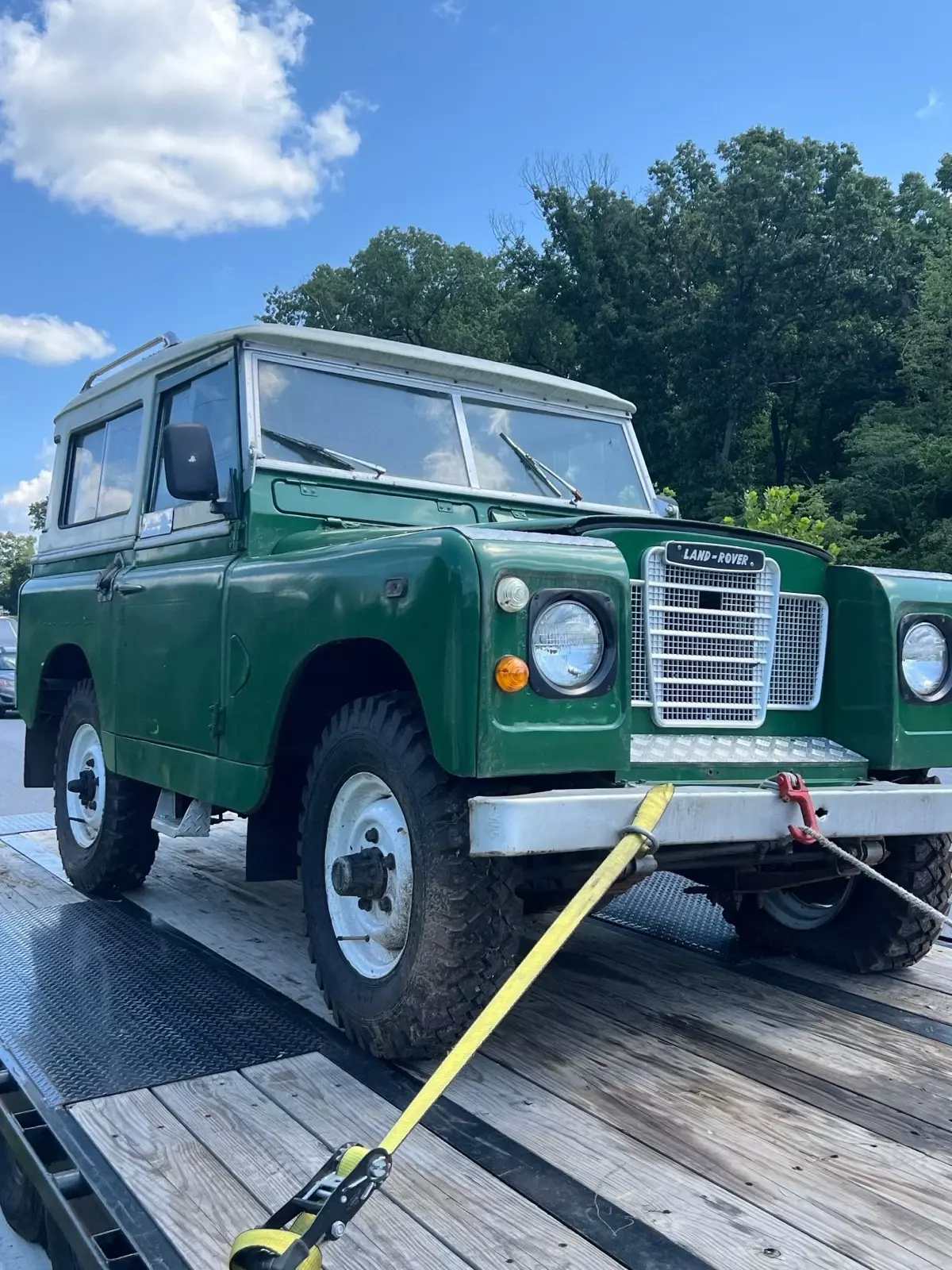 1960 Land Rover Series II SUV Green Santana 1960 Land Rover Series II Santana