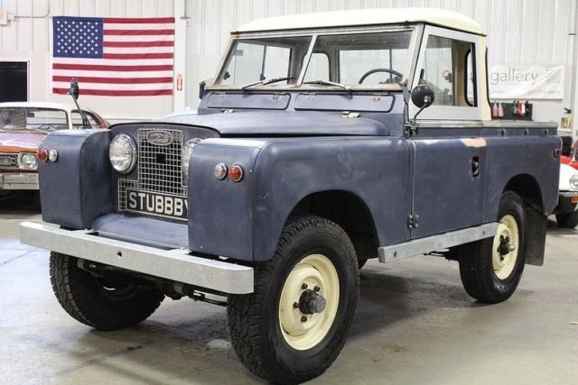 1960 Land Rover Series IIA Pickup 30714 Miles Blue Pickup Truck 2.25L I4 Manual 1960 Land Rover Series IIA Pickup --