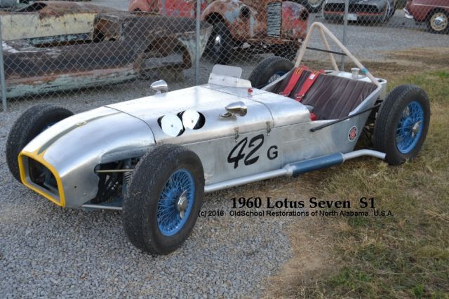 1960 LOTUS Seven Series1 IRS RHD Strret or Track 1960 Lotus Seven G90
