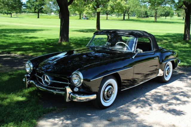 1960 Mercedes 190 SL Matching numbers frame off restoration just completed. 1960 Mercedes-Benz 190-Series