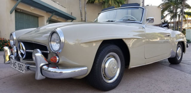 1960 MERCEDES BENZ 190 SL TERRIFIC INSIDE AND OUT GREAT MECHANICAL CONDITION 1960 Mercedes-Benz 190-Series