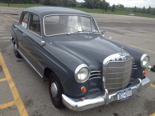 1960 Mercedes-Benz 190D "Ponton" 4 Cylinder Diesel with Veggie Oil Option 1960 Mercedes-Benz 190-Series