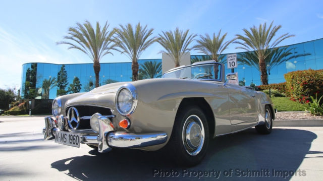 1960 Mercedes-Benz 190SL**All Matching Numbers** 1960 Mercedes-Benz SL-Class SL SL190 2 Dr Roadster *All Matching Numbers*