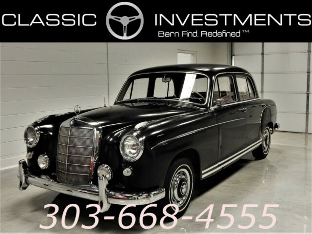 1960 Mercedes-Benz 220S Sedan-One Owner-93k Original Miles 1960 Mercedes-Benz 200-Series