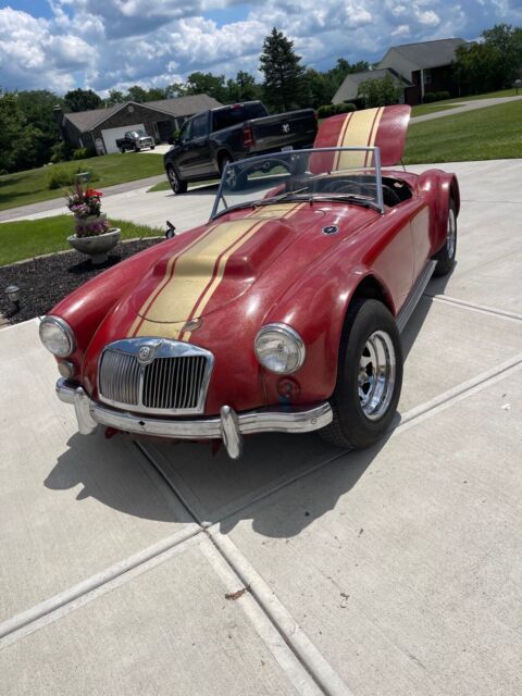 1960 MG MGA Convertible Red RWD Manual 1960 MG MGA