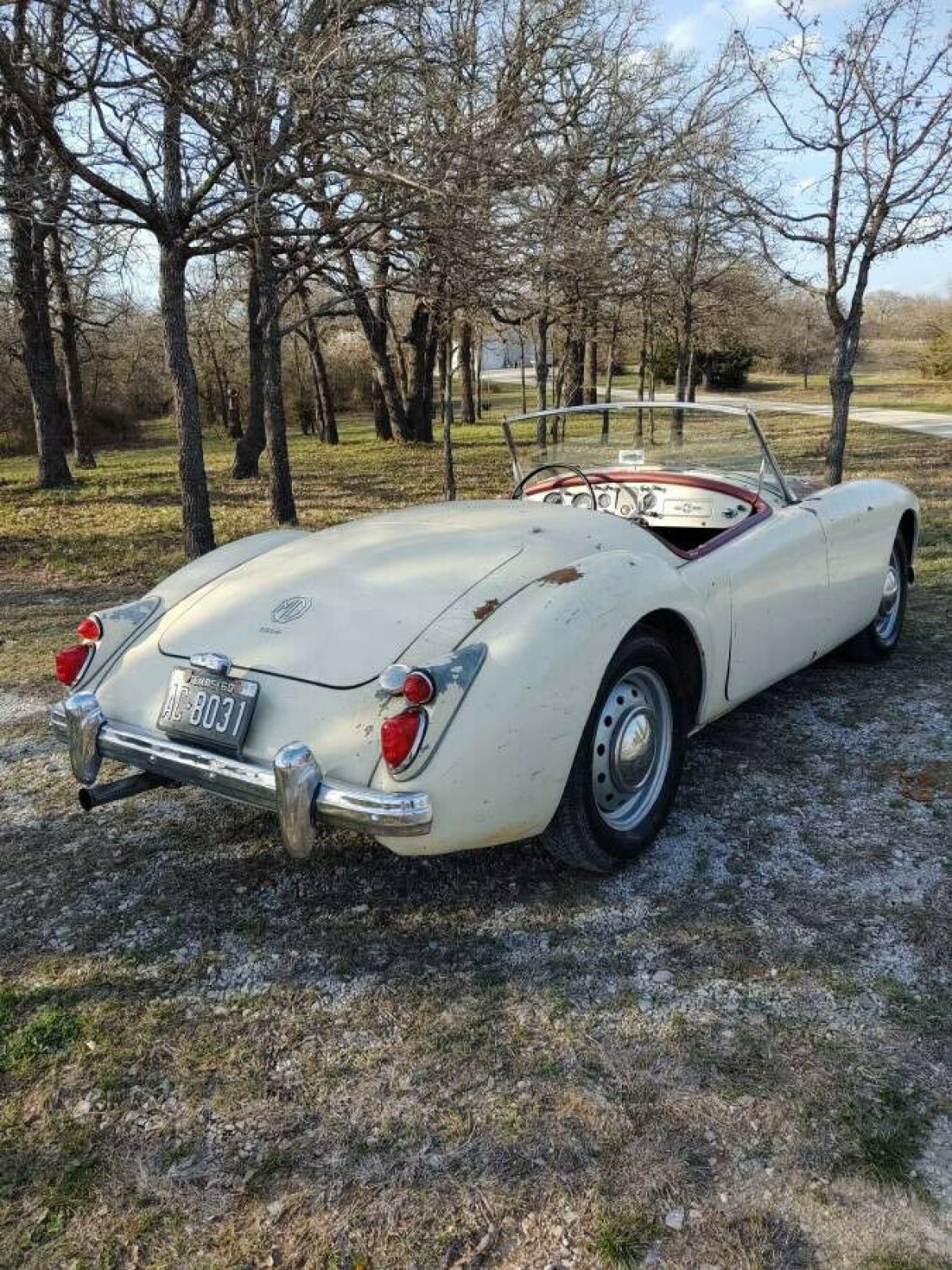 1960 MGA 1600 Convertible. 2 owner, Texas Car. All Original and Runs Great! 1960 MG MGA