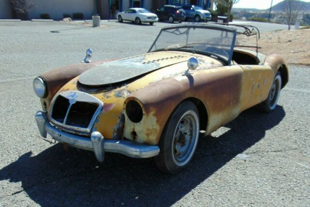 1960 MGA 1600 Long Long Time Sitter-Needs Everything-Mostly There-Great Project 1960 MG MGA