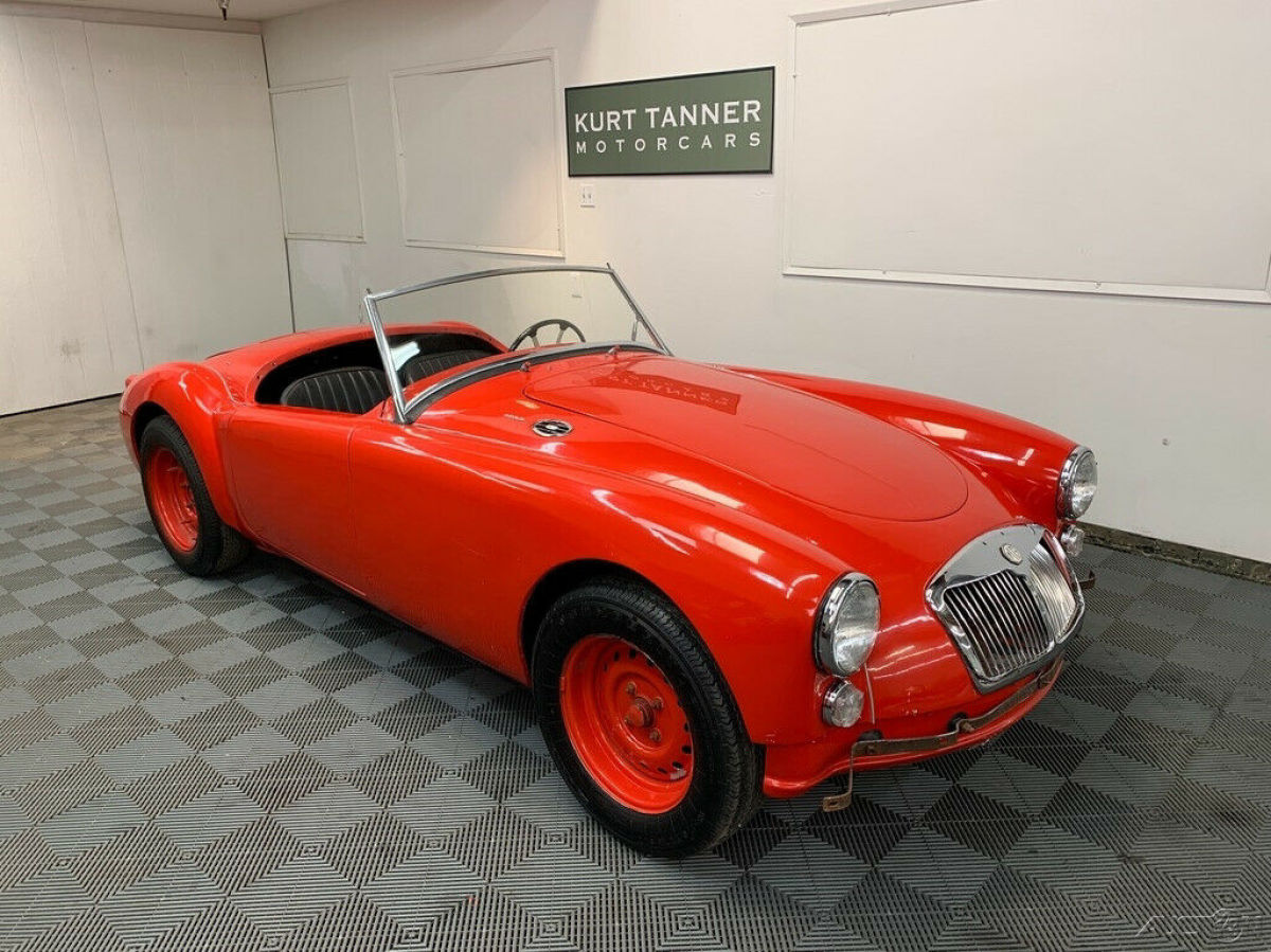 1960 MGA 1600 ROADSTER. 1800cc MGB 3-MAIN ENGINE. VERY GOOD RESTORATION PROJECT. 1960 MG MGA 1960 MGA 1600 ROADSTER. 1800cc MGB 3-MAIN ENGINE.