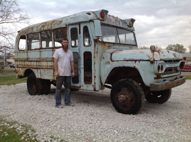 1960 Mercury NAPCO short school bus - photo 4