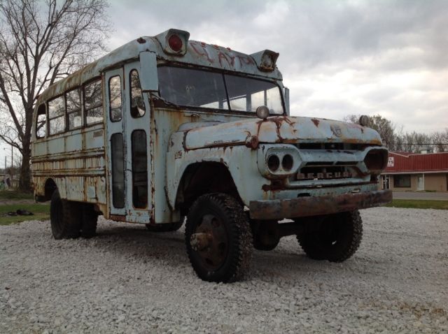 1960 Mercury NAPCO short school bus - photo 5
