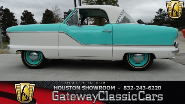 1960 Nash Metropolitan 36021 Miles Turquoise/White 2 Door 1500cc Inline 4-Cylin 1960 Nash