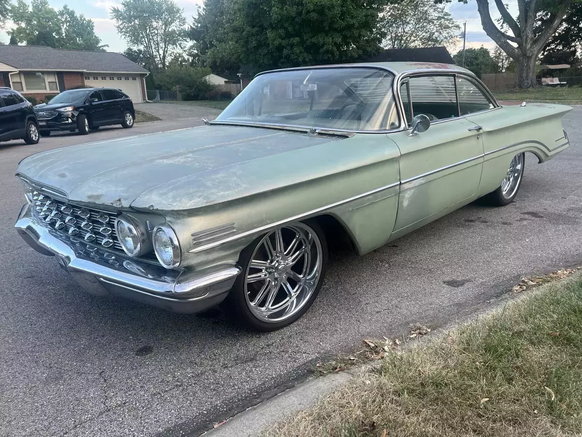 1960 Oldsmobile Dynamic 88 Coupe Green 1960 Oldsmobile Dynamic 88