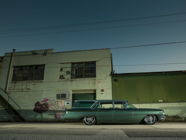 1960 Oldsmobile Dynamic 88 Fiesta LS Powered Professional Groundup build rod 1960 Chevrolet Impala