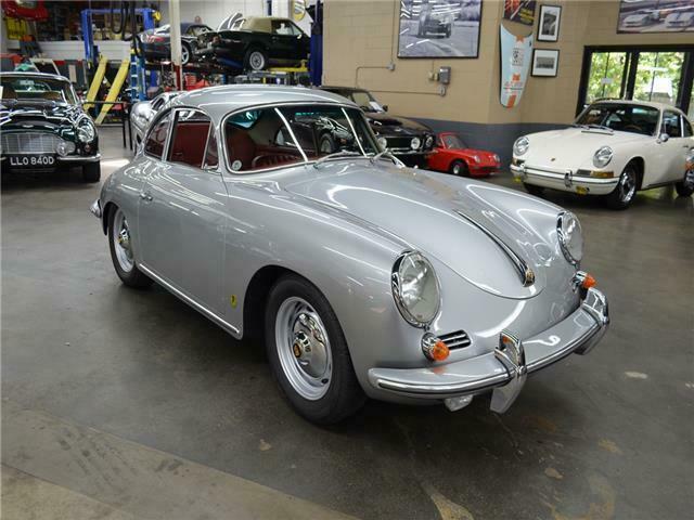 1960 PORSCHE 356 1600S 12541 Miles Silver COUPE Manual 1960 Porsche 356 1600S