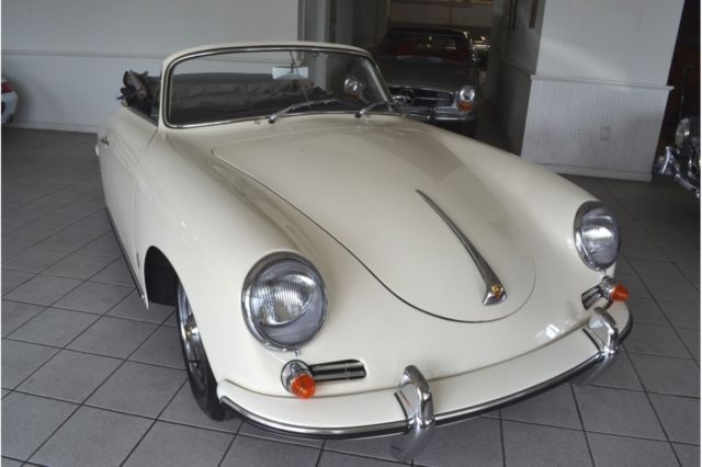 1960 Porsche 356 super 90 53450 Miles ivory Convertible 4 Cylinder Automatic 1960 Porsche 356 super 90
