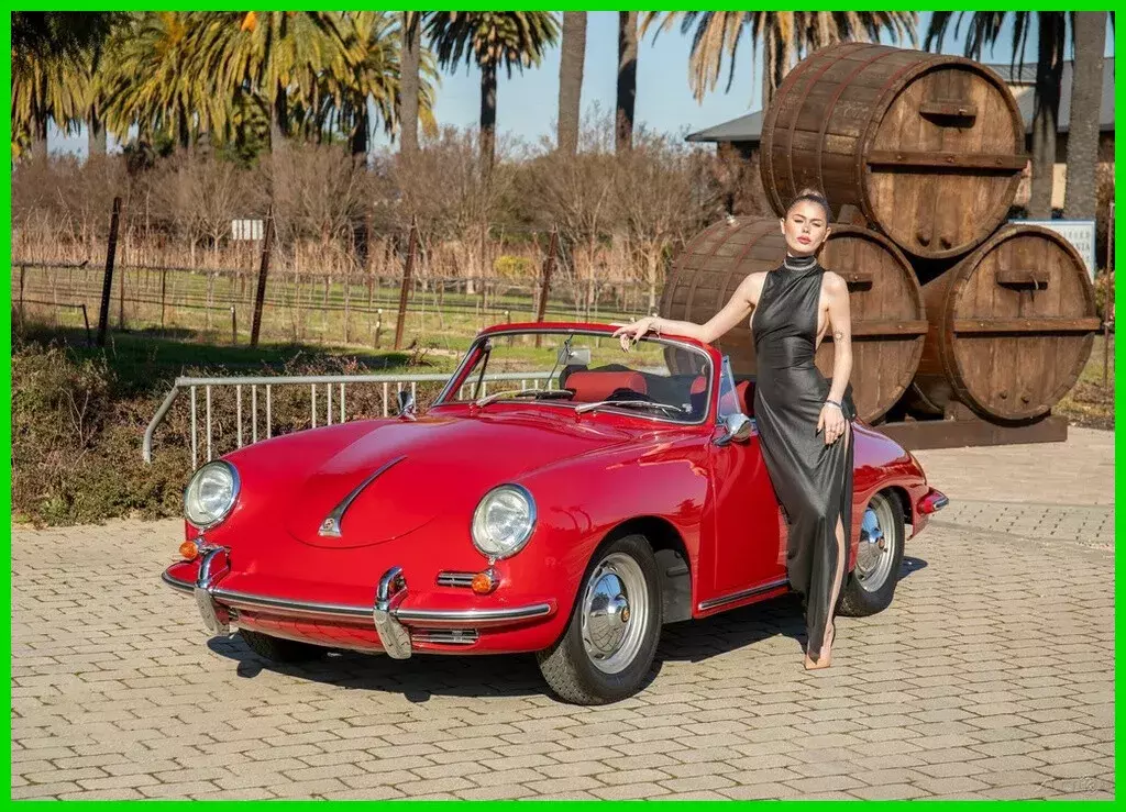1960 PORSCHE 356B T5 SUPER 90 CABRIOLET #MATCH LOADED FACTORY LUGGAGE 1960 Porsche 356 B Super 90 Cabriolet