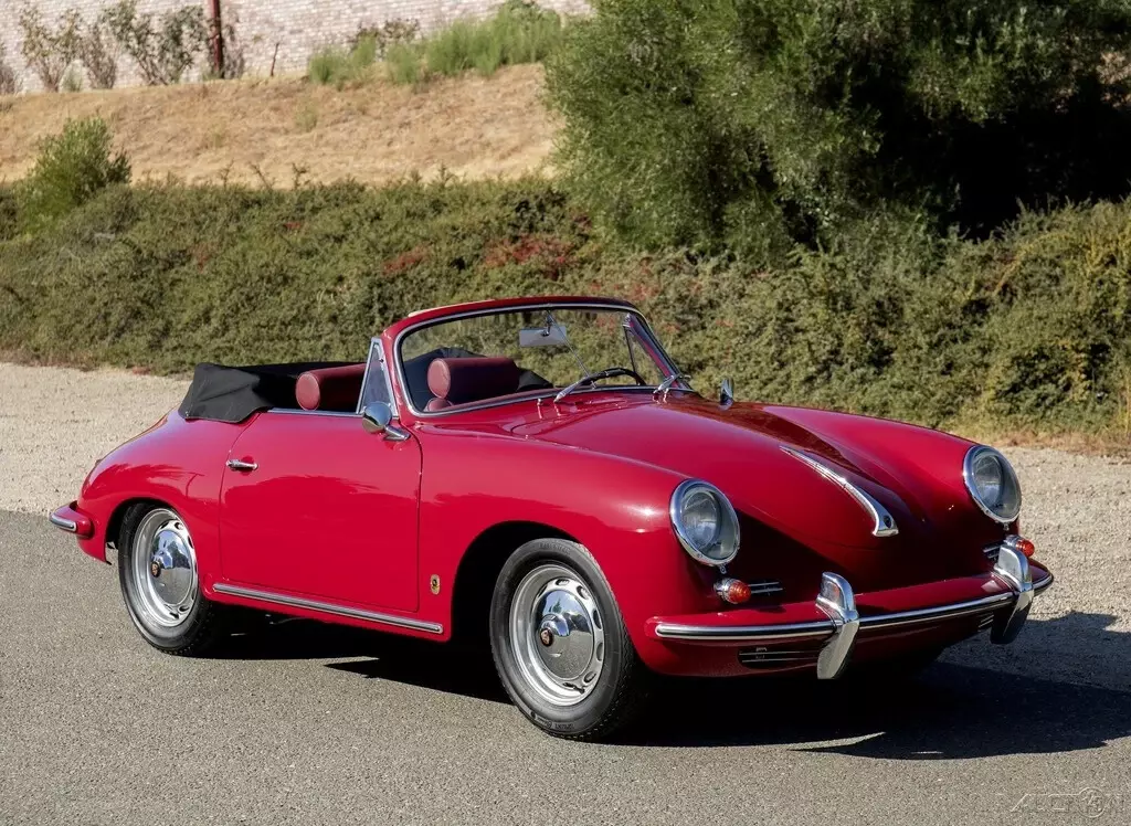 1960 PORSCHE T5 356B SUPER CABRIOLET RESTORED #MATCH FACTORY LUGGAGE 1960 Porsche 356 B Super 90 Cabriolet