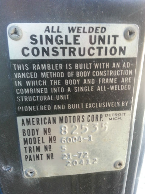 1960 AMC 2 Door Wagon - photo 5