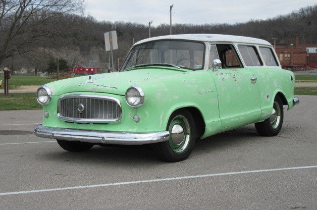 1960 Rambler American Deluxe 2 Door Wagon Street Rat Rod Shop wagon 1960 AMC Rambler American Deluxe