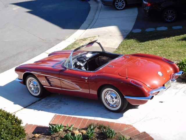 1960 RPO-687 (!!!) Corvette Big Brakes Fuelie Honduras/Honduras #s matching 1960 Chevrolet Corvette Base Convertible 2-Door