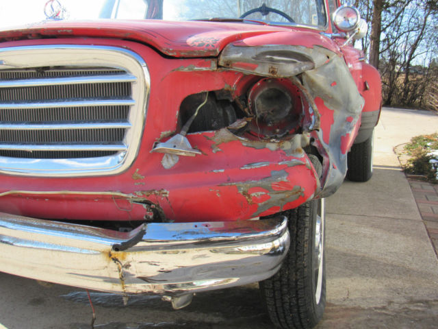 1960 Studebaker CHAMP chrome bumpers grill, higher chrome trim package - photo 11