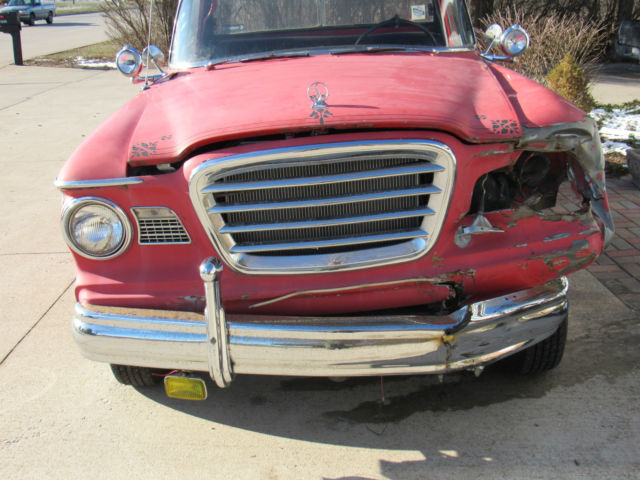 1960 Studebaker CHAMP chrome bumpers grill, higher chrome trim package - photo 9