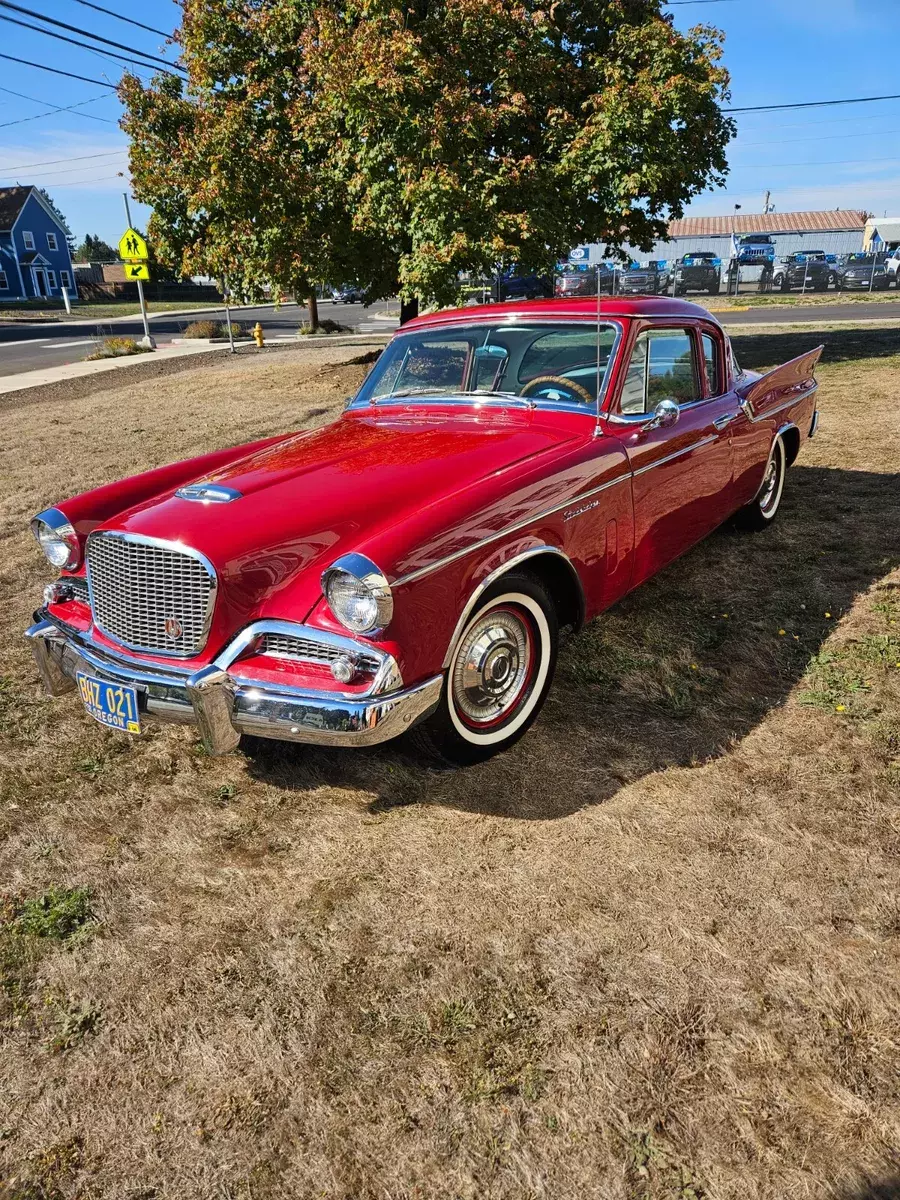 1960 Studebaker Hawk 2-Door Coupe, Fully Restored OEM Parts 1960 Studebaker Hawk chrome