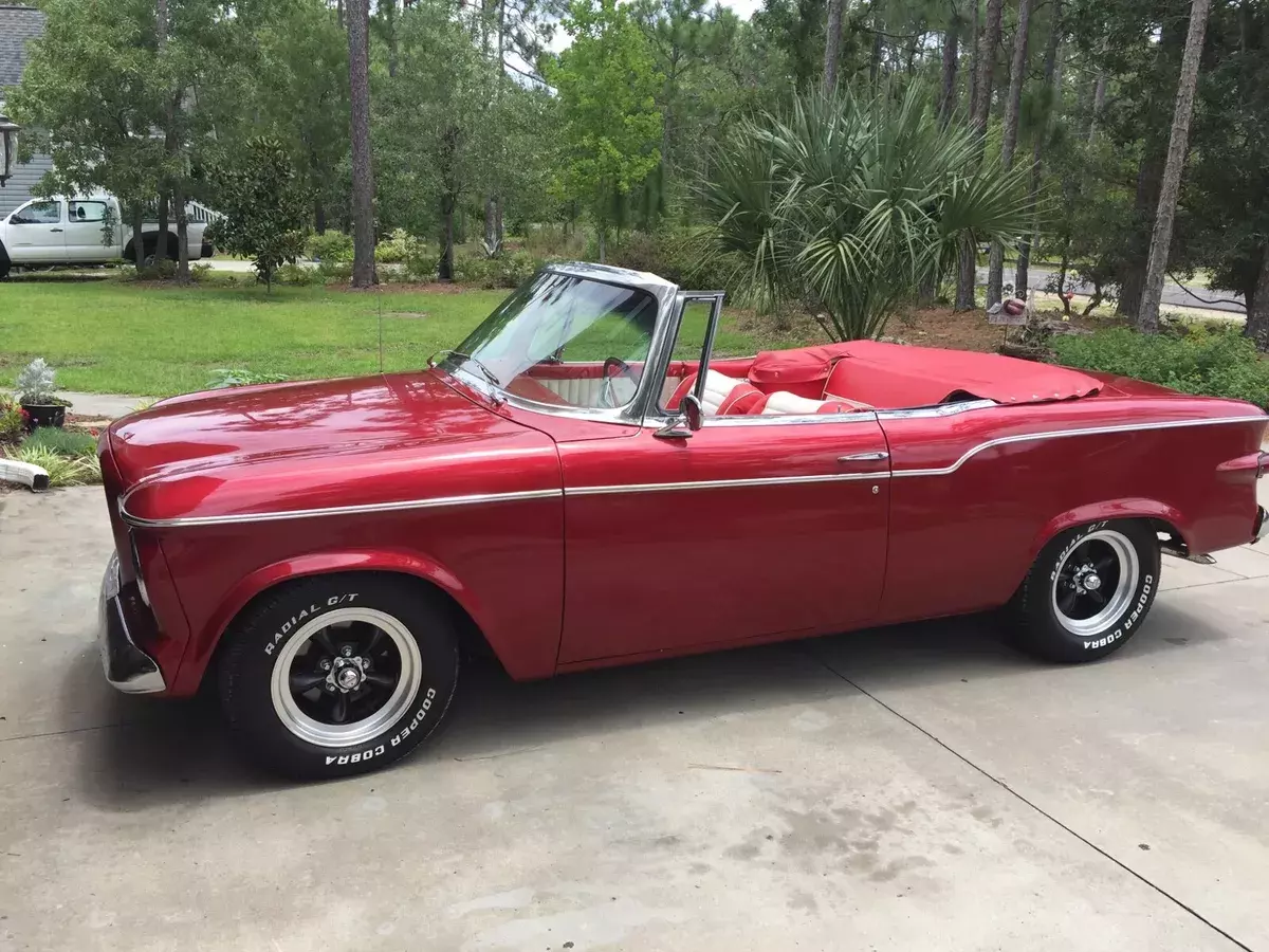 1960 Studebaker Lark Convertible Red Regal 1960 Studebaker Lark Regal