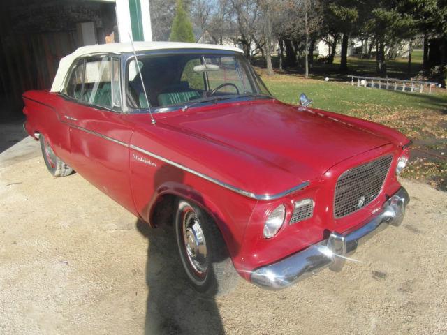 1960 STUDEBAKER LARK V8 CONVERTIBLE TWIN TRACTION 1960 Studebaker