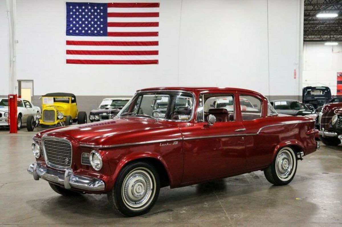 1960 Studebaker V11 15624 Miles Red 4.2L V8 Manual 1960 Studebaker V11