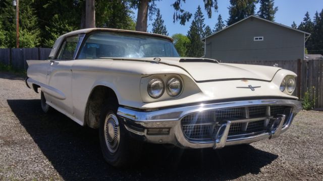 1960 Thunderbird Sun Roof and a Sun Roof Parts Car 1960 Ford Thunderbird
