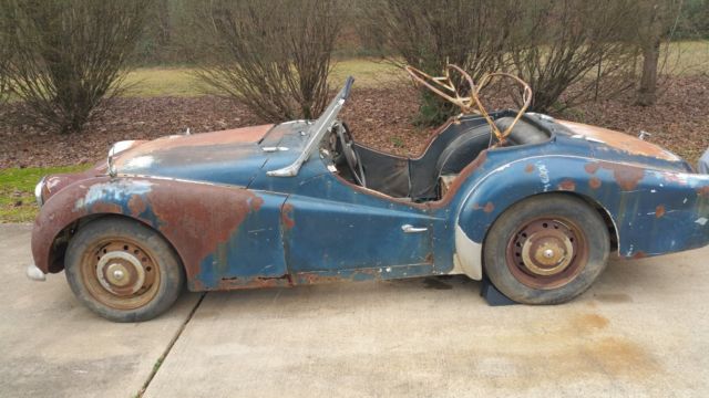 1960 Triumph TR3 Numbers Matching - Complete Project Car - No Reserve Auction 1960 Triumph TR3 Conertible