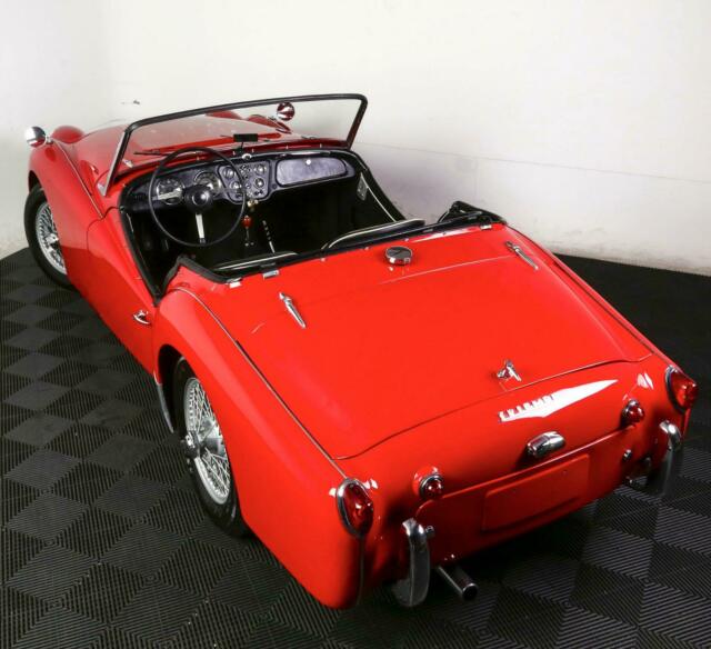 1960 Triumph TR3 BLACK LEATHER - photo 3