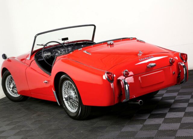 1960 Triumph TR3 BLACK LEATHER - photo 4
