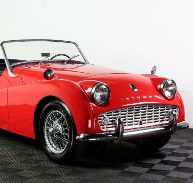 1960 Triumph TR3 BLACK LEATHER - photo 5