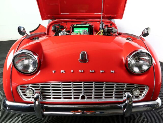 1960 Triumph TR3 BLACK LEATHER - photo 6