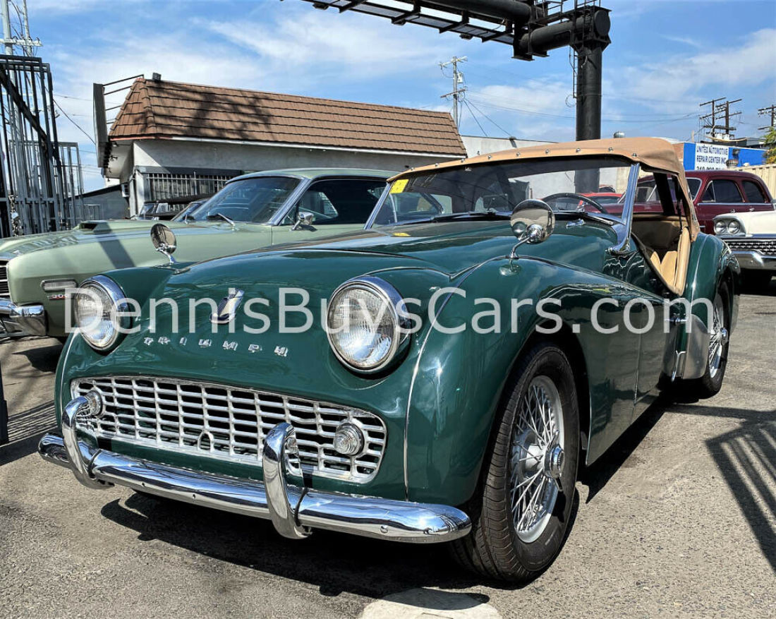 1960 Triumph TR3 TR3A Roadster 1960 Triumph TR3