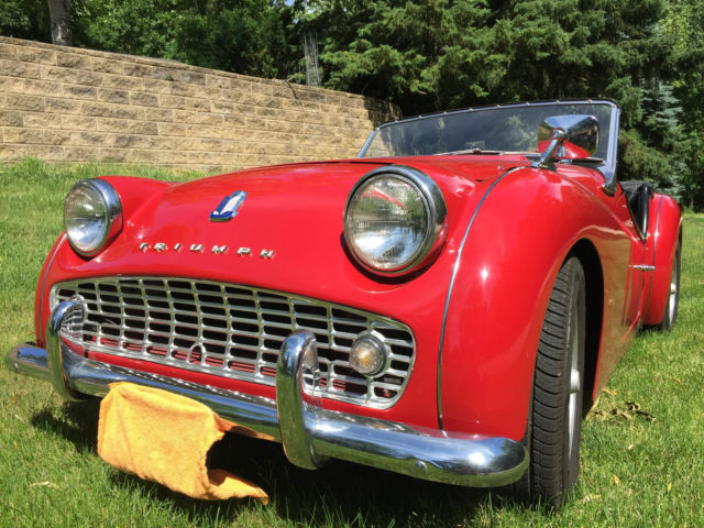 1960 Triumph TR3A Base 2.0L older restoration, recentley updated mechanicals 1960 Triumph TR3A