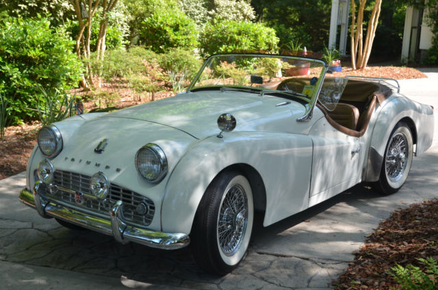 1960 Triumph TR3A Original Roadster 1960 Triumph TR3 Roadster