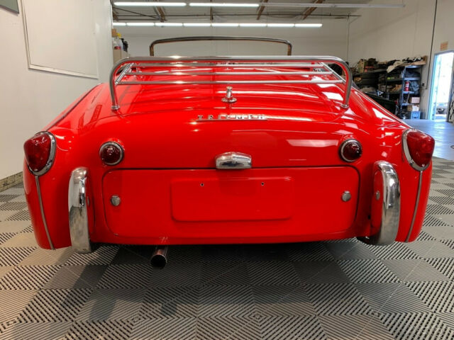 1961 Triumph TR3 1960 TRIUMPH TR3A. 4-SPEED. 60-SPOKE WIRES. - photo 8