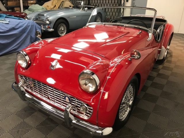 1960 Triumph TR3 60-SPOKE CHROME WIRE WHEELS. 4-SPEED, FULL-SYNCROMESH - photo 10