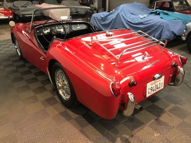 1960 Triumph TR3 60-SPOKE CHROME WIRE WHEELS. 4-SPEED, FULL-SYNCROMESH - photo 7