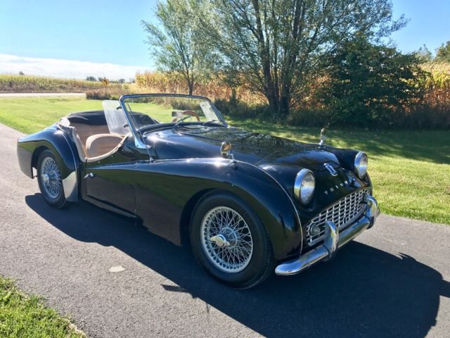 1960 Triumph TR3 TR3A with VIDEO Convertible Restored - photo 11