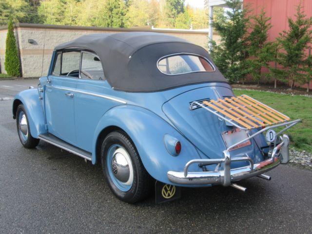 1960 Volkswagen Cabrio 1200 Karmann Cabriolet Convertible - photo 5