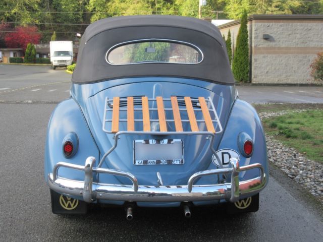1960 Volkswagen Cabrio 1200 Karmann Cabriolet Convertible - photo 6